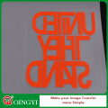 Qingyi personalizado 22 colores a4 tamaño pu impreso vinilo de transferencia de calor para baloncesto jersey